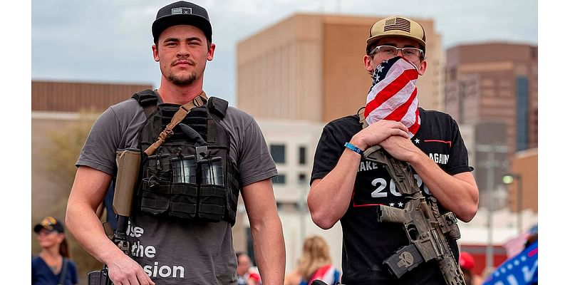 Inside the Arizona county rattled by bomb threats, where armed men guard the ballots and snipers are on the rooftops