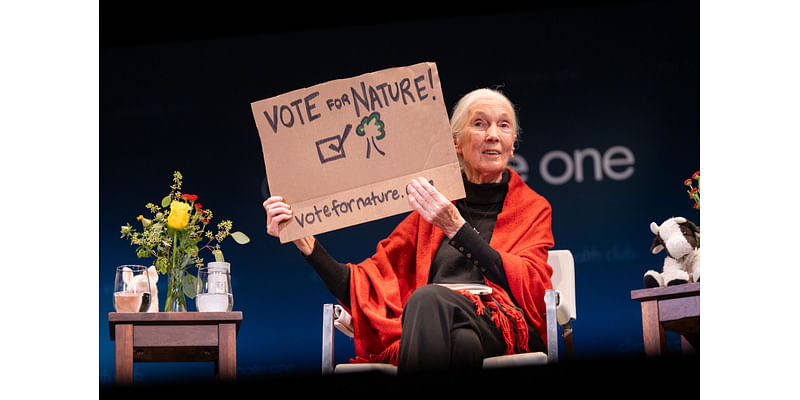 Passion for the planet: Jane Goodall delivers climate message for San Francisco audience