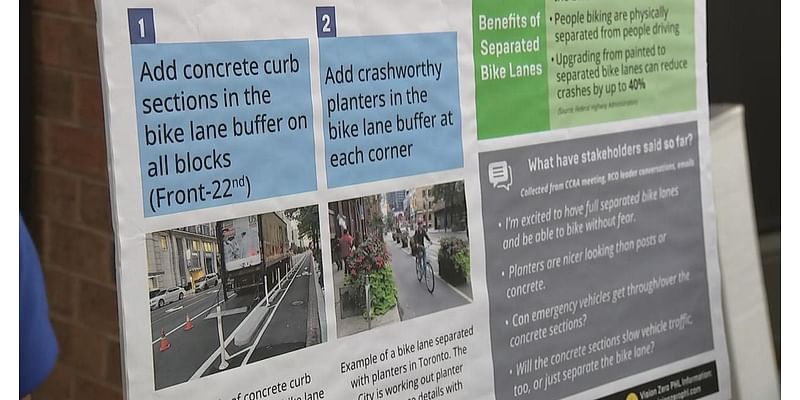 Hundreds show up at meeting about concrete protected bike lanes in Philadelphia