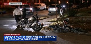 Good Samaritan wrestles fleeing dirt bike rider who hit officer, police say