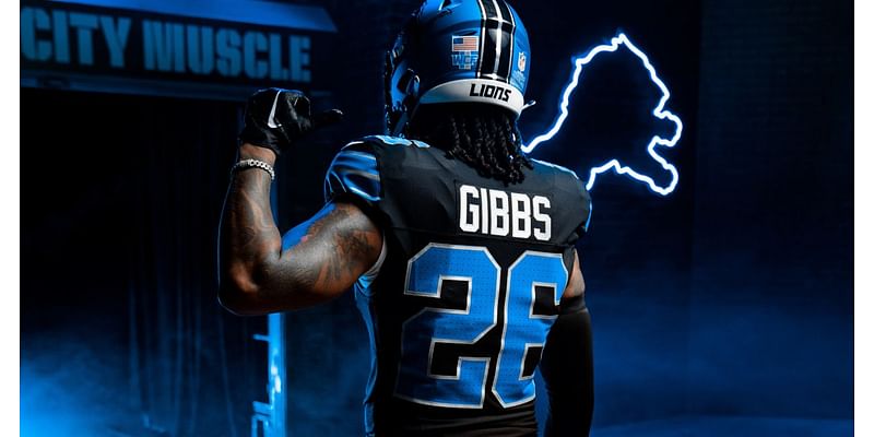 Game of Detroit Lions black uniform debut revealed