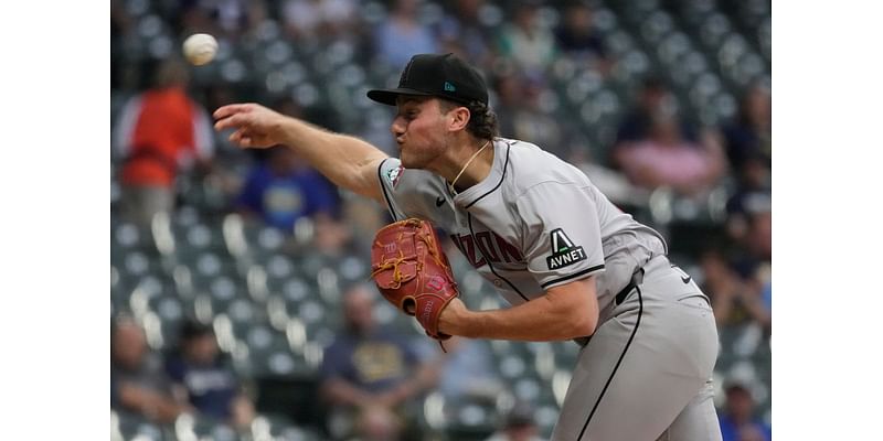 Pfaadt ties Arizona record with 7 straight strikeouts in Diamondbacks’ 5