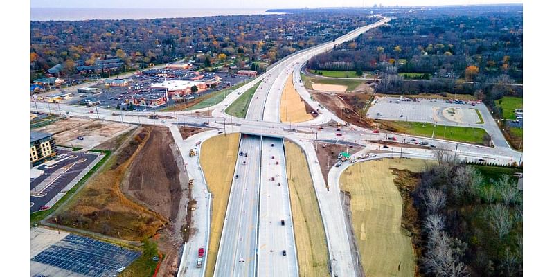 A new 'diverging diamond' interchange at I-43 and Brown Deer Road will open soon