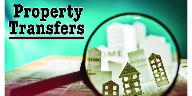 Property transfers for Lee, Ogle and Whiteside counties for Sept. 14-27