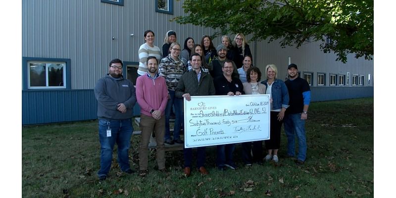 Barnhart Transportation donates over $60K to two Erie organizations