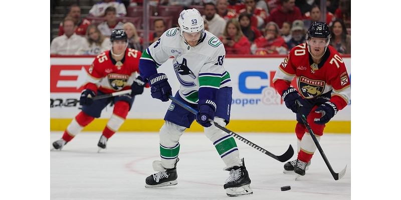 J.T. Miller, Canucks sink Panthers in overtime