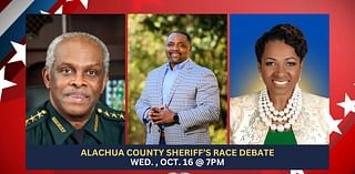 Alachua County Sheriff candidates face off in WCJB TV20 debate