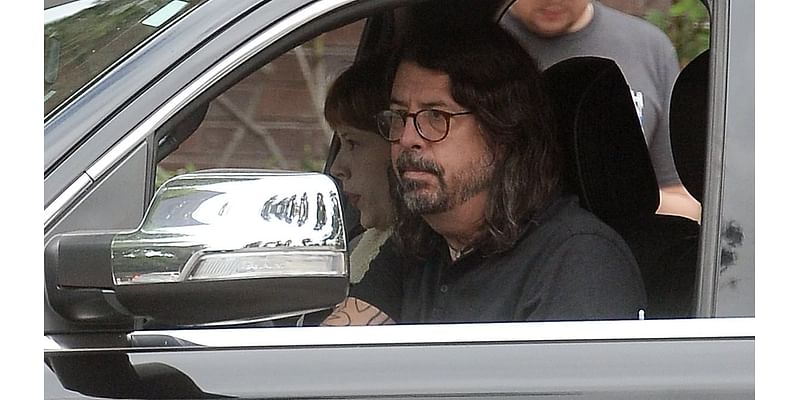 Telling sign Dave Grohl's marriage is still in major turmoil as he steps out with daughter amid secret baby scandal