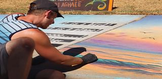 Luna Park Chalk Festival offers barrage of colors and creations