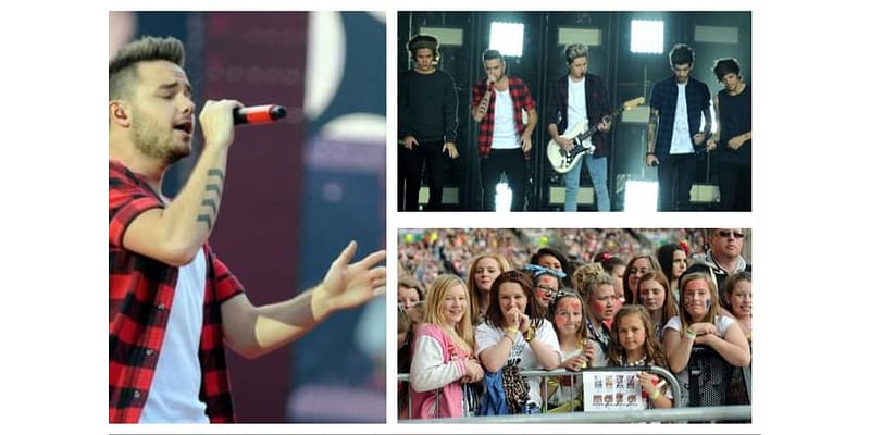 Liam Payne: When One Direction thrilled 64,000 fans at Edinburgh Murrayfield Stadium - in pictures