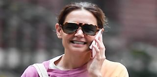 Katie Holmes looks blissful on NYC stroll as daughter Suri Cruise enjoys first semester away at college