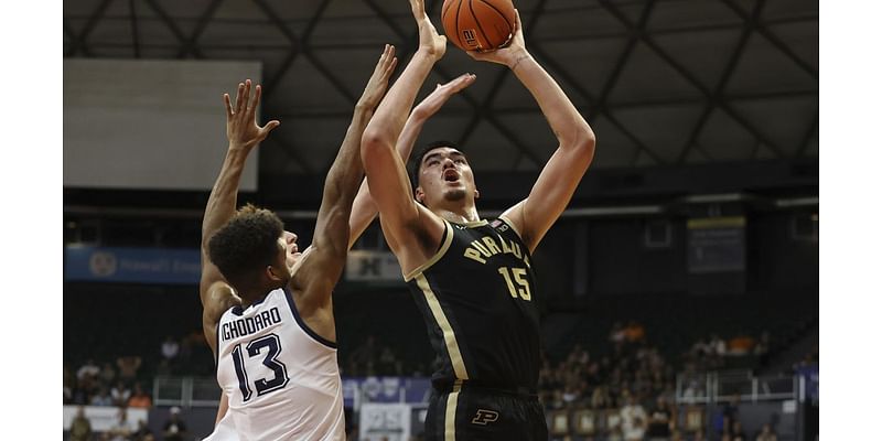 Edey’s 28 points, 15 boards power No. 2 Purdue past No. 4 Marquette for Maui Invitational title