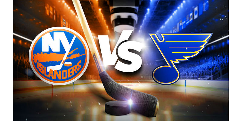 Islanders vs. Blues prediction, odds, pick - 10/17/2024