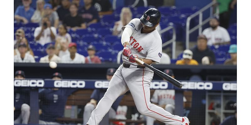 Red Sox Wrap: Boston’s Bats Pound Marlins In Series Opener