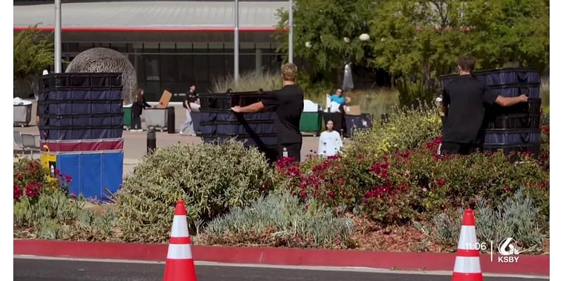 First-year Cal Poly students move into dorms for annual Week of Welcome