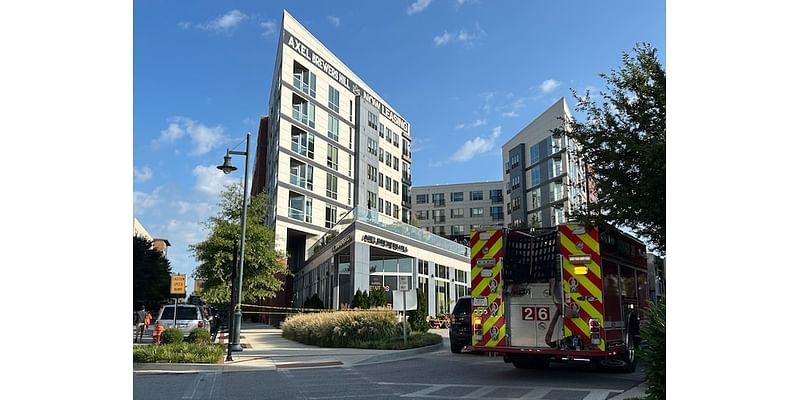 Brewers Hill apartment building evacuated over rooftop pool leak