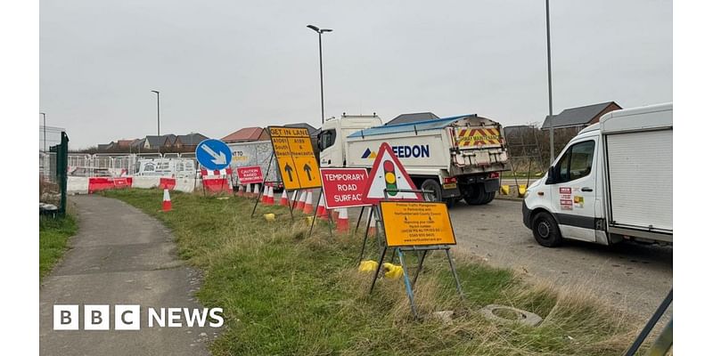 Blyth drivers say station construction causing traffic chaos