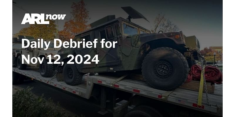 ARLnow Daily Debrief for Nov 12, 2024