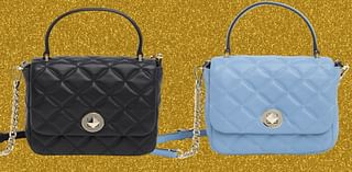 This Kate Spade quilted crossbody bag is 77% off for a limited-time