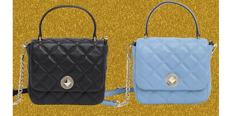 This Kate Spade quilted crossbody bag is 77% off for a limited-time