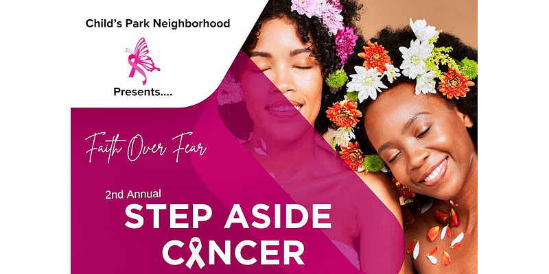 2nd Annual “Step Aside Cancer” Breast Cancer Awareness event at Childs Park, Oct 5