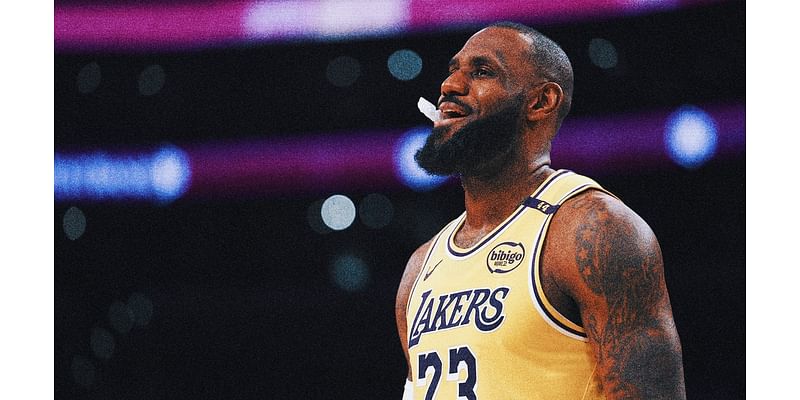 LeBron James has third straight triple-double as Lakers rally for 128-123 victory over Grizzlies