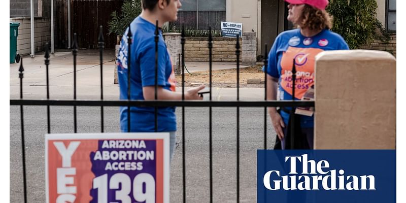 ‘If Harris wins, it’s because of abortion’: election tests fallout from Roe reversal