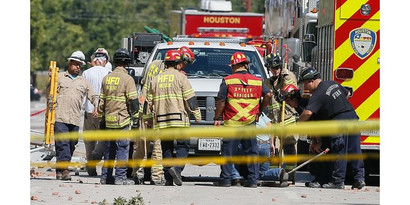 Houston firefighter killed in 3-alarm warehouse fire, Rafael’s path uncertain and other Texas news