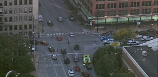 Pro-Palestinian protestors cause traffic disruption into Downtown Chicago