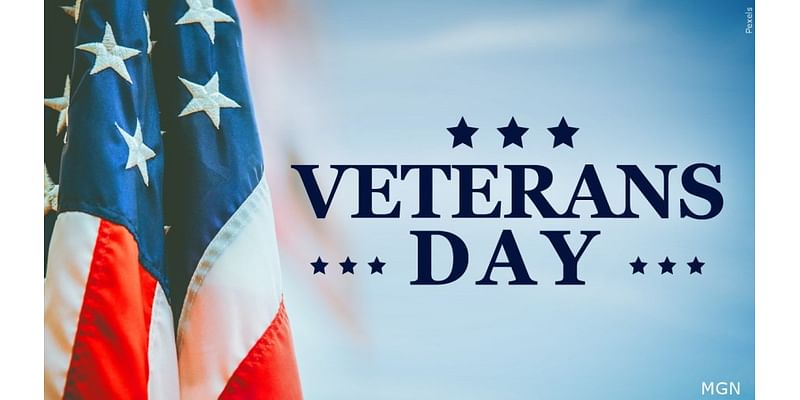 Veterans Day closures and events around Oklahoma