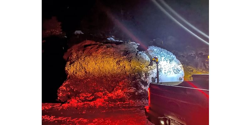 US 550 closed between Ouray, Silverton after overnight rockslide