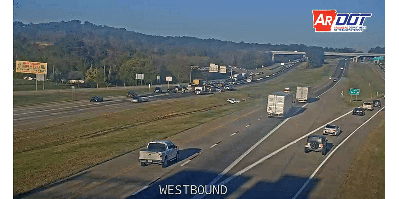 I-40 near North Little Rock Eastbound lanes clear after multi-vehicle crash