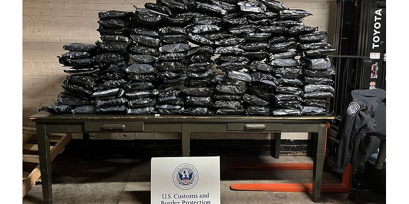 'Unprecedented' 170 pounds of marijuana intercepted in Pennsylvania en route to UK