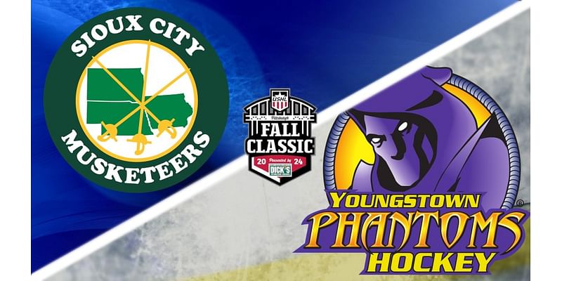 Musketeers defeat Youngstown 2-1 in USHL Fall Classic Finale