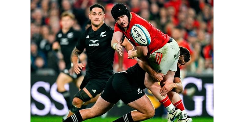 Late tries see off Munster’s challenge against All Blacks XV at Thomond Park