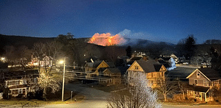 Multiple crews work to put out large brush fire in Great Barrington