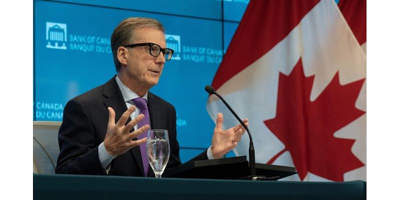 Bank of Canada Governor Says Budget Update Not Adding New Inflationary Pressures