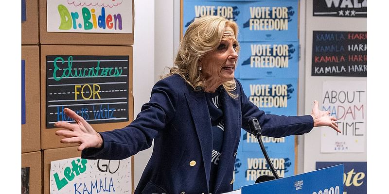 Jill Biden recycles cursed 'distraction' dress from Biden's debate appearance