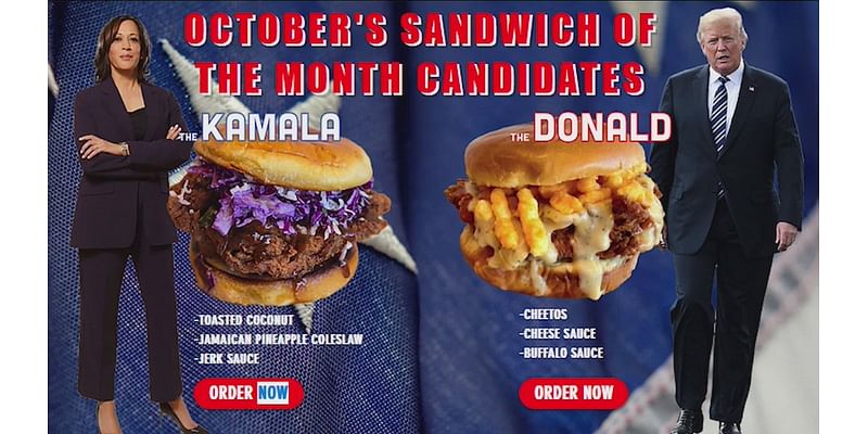 Chicago's Roost Chicken hosts Kamala vs. Donald sandwich showdown