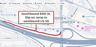 Caltrans to begin seven-day closure of US 50 on ramp in Sacramento