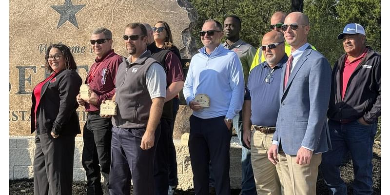 Belton unveils new welcome monument at South Highway 317 exit