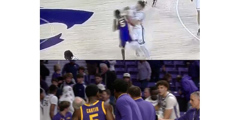 Money Can't Stop Coleman Hawkins From Losing His Mind - Nearly Starts A Brawl With LSU's Cam Carter (Twice)