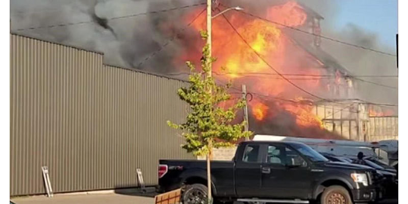 Massive fire in downtown Rice Lake deems multiple businesses a total loss