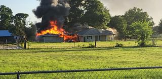 Lindale Fire Department extinguishes house fire