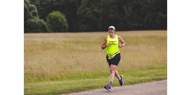 Runner fundraising for Cancer Research UK after baby scan revealed growth