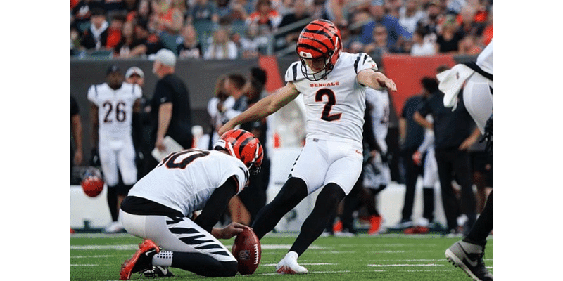 Calls Mount Against Evan McPherson After Bengals Kicker Missed 2 FGs vs Chargers