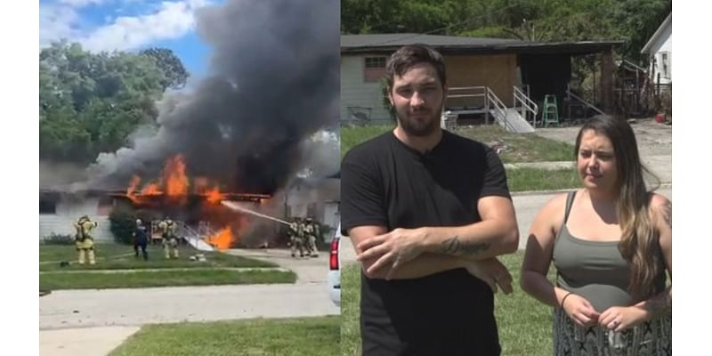 Barefoot, shirtless Jacksonville man rescues disabled neighbor from house fire