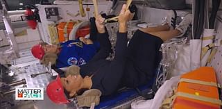 Inside the Orion Capsule Mockup with Astronaut Christina Koch