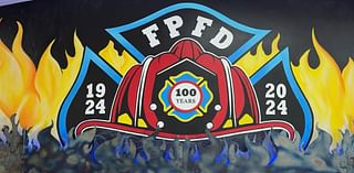 High school students create Fairview Park fire department 100th anniversary mural