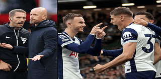 Man Utd 0 Tottenham 3 – What now for Ten Hag? Van de Ven’s incredible assist; was Bruno red harsh?